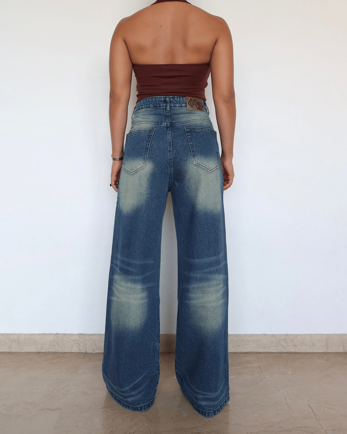 Too Relaxed Baggy Wide Leg Jeans - View 3 - Superr*