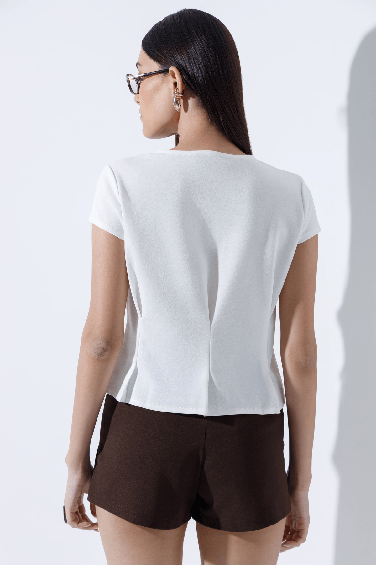 Waisted Tie-Up Top - View 2 - Superr*