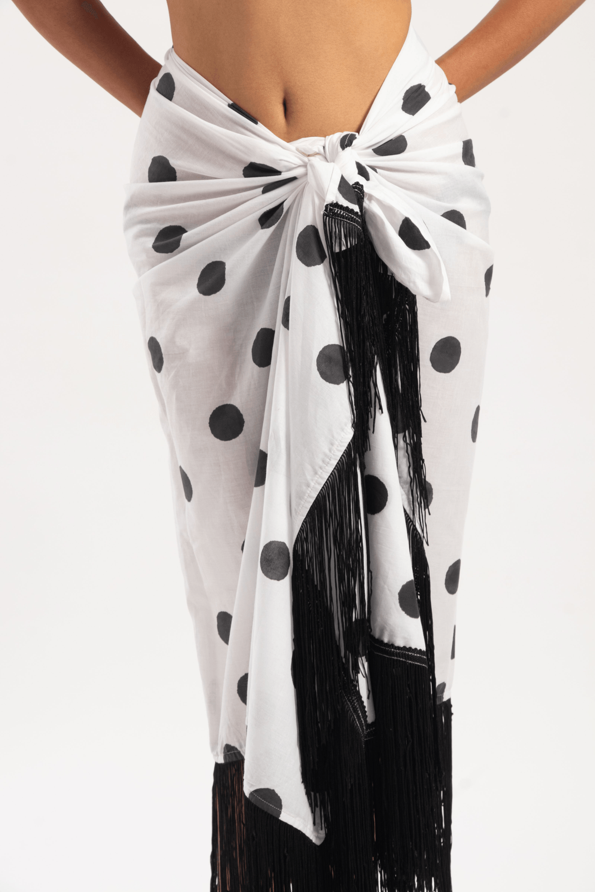 ABEGAIL FRINGED SARONG - View 4 - Superr*