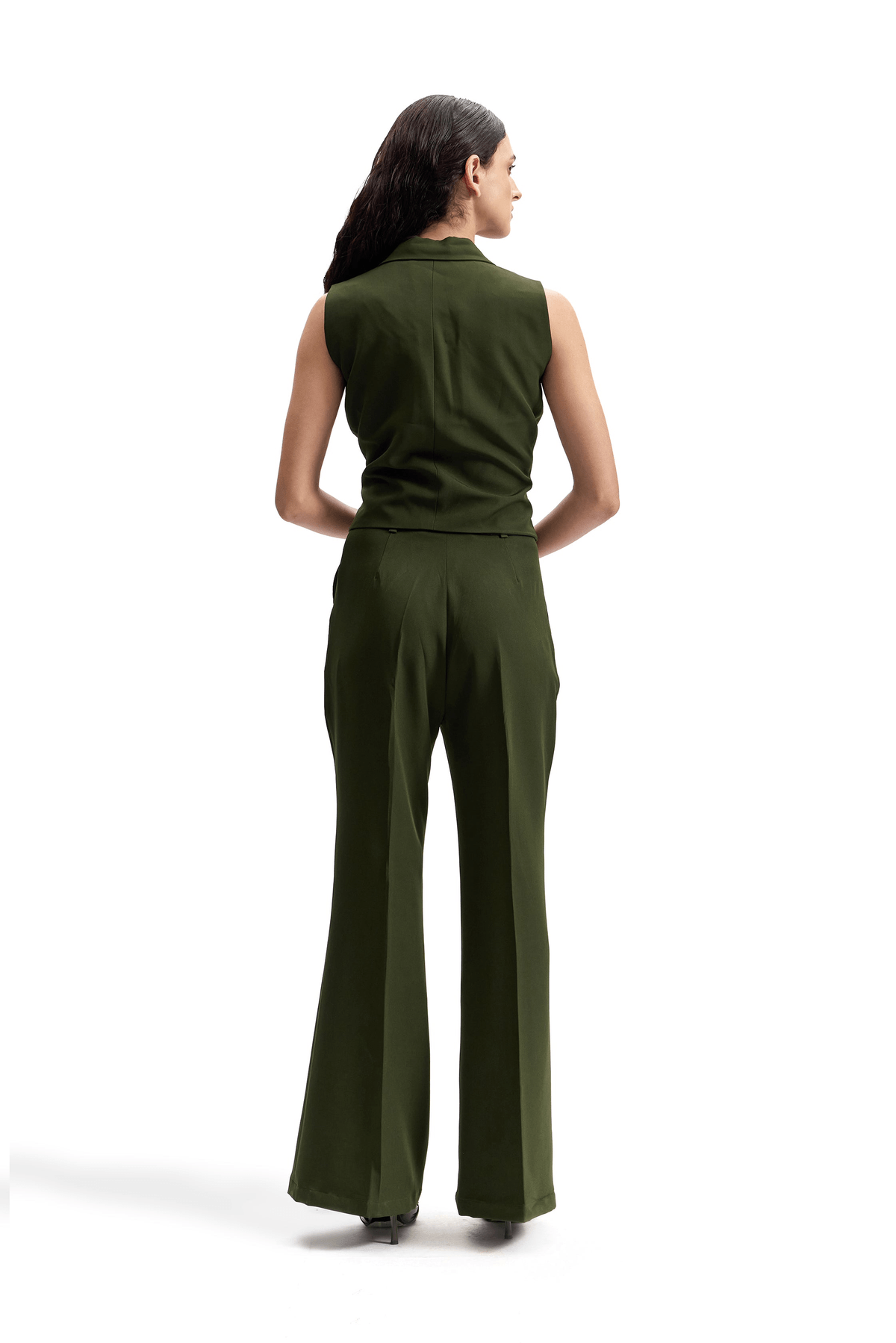 Studded lapel waistcoat set - View 2 - Superr*