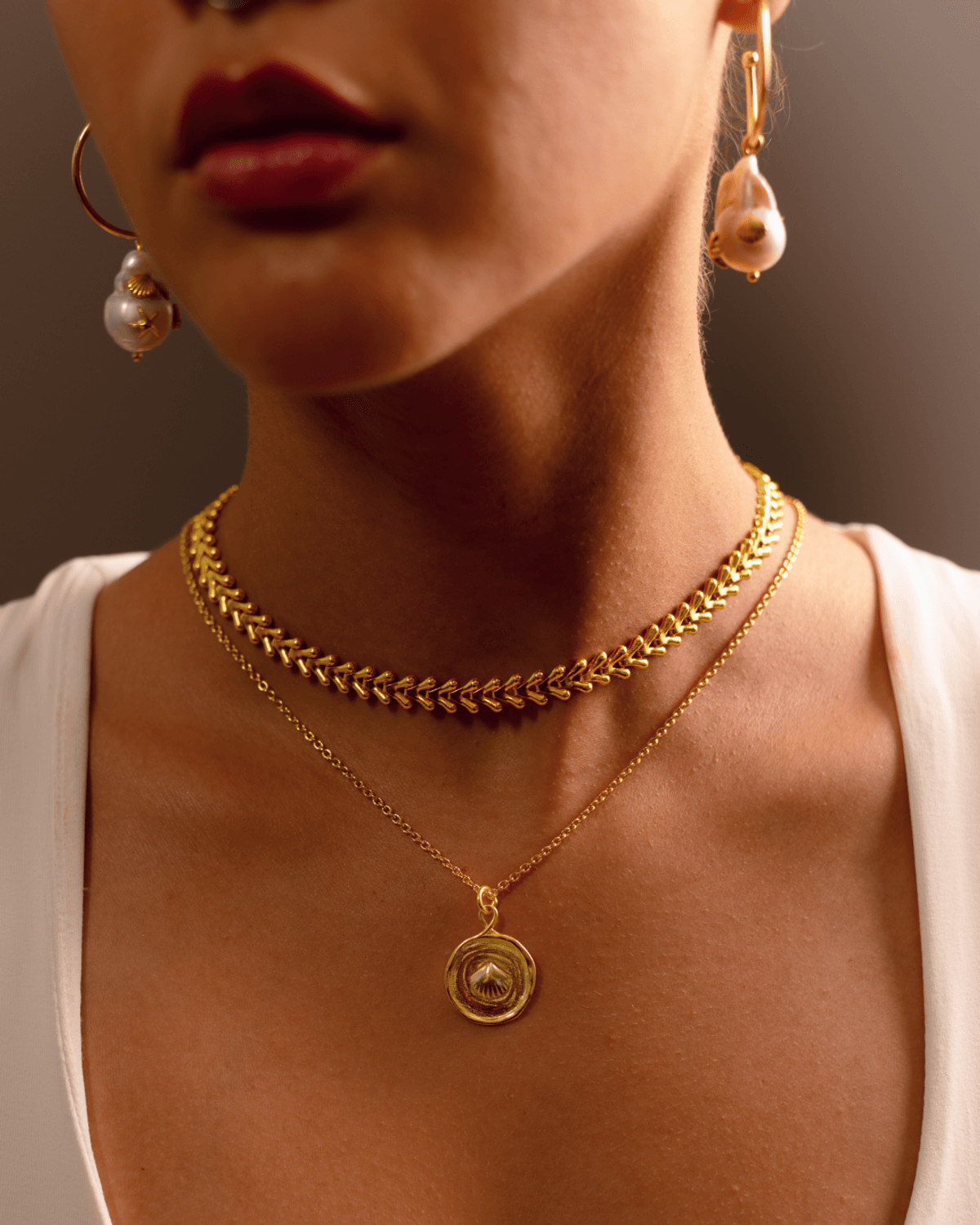 Fish Bone Necklace - View 3 - Superr*