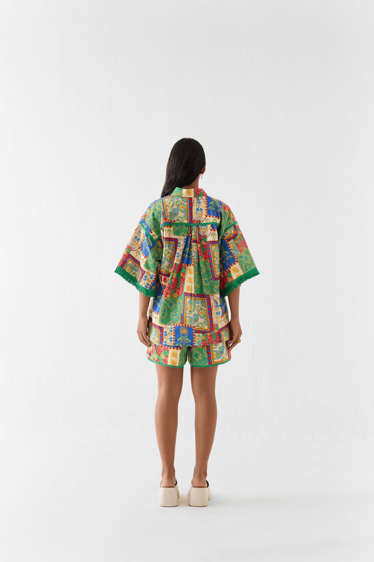 JOHARI  SHIRT & SHORTS CO-ORD - View 3 - Superr*