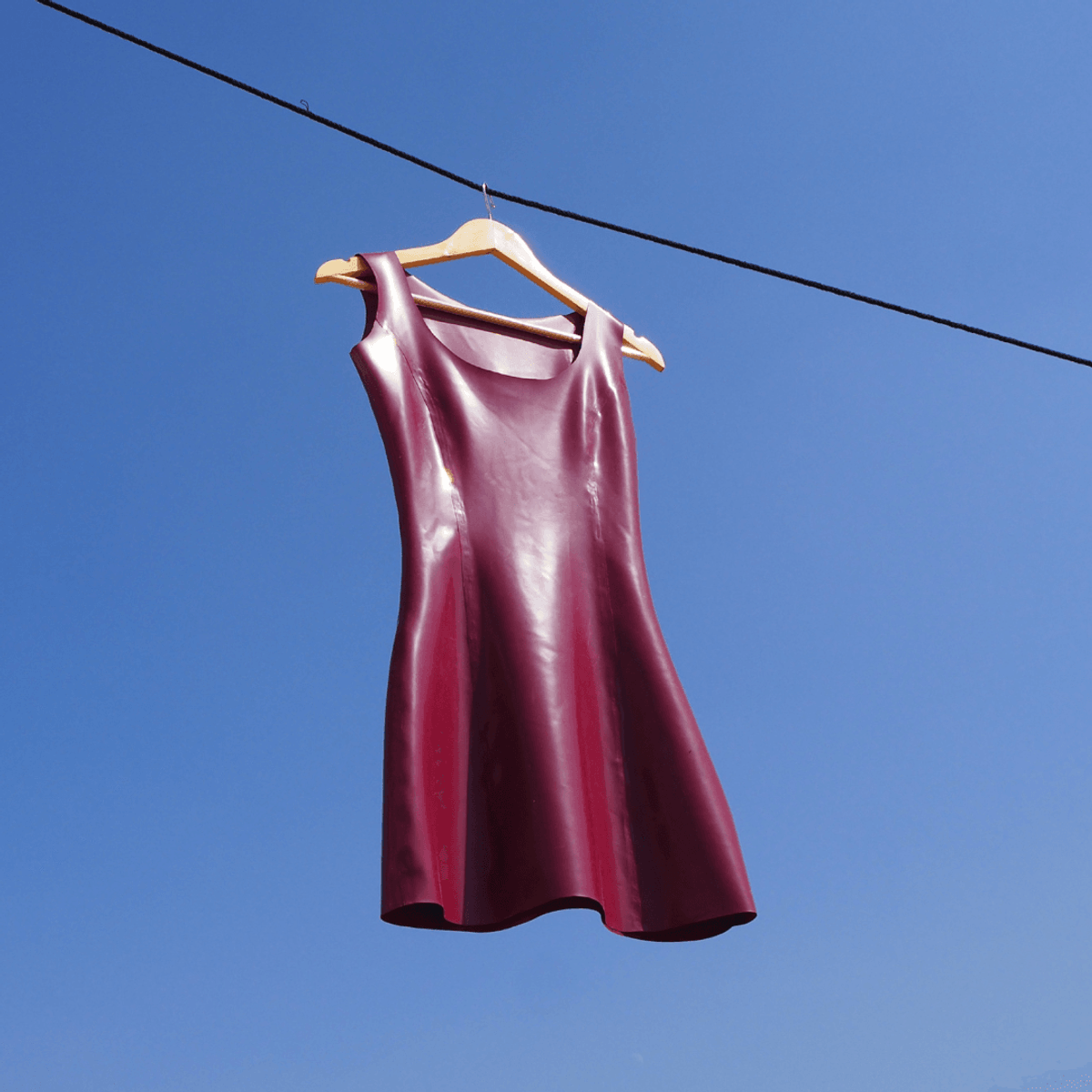 Latex Mini Dress - View 2 - Superr*