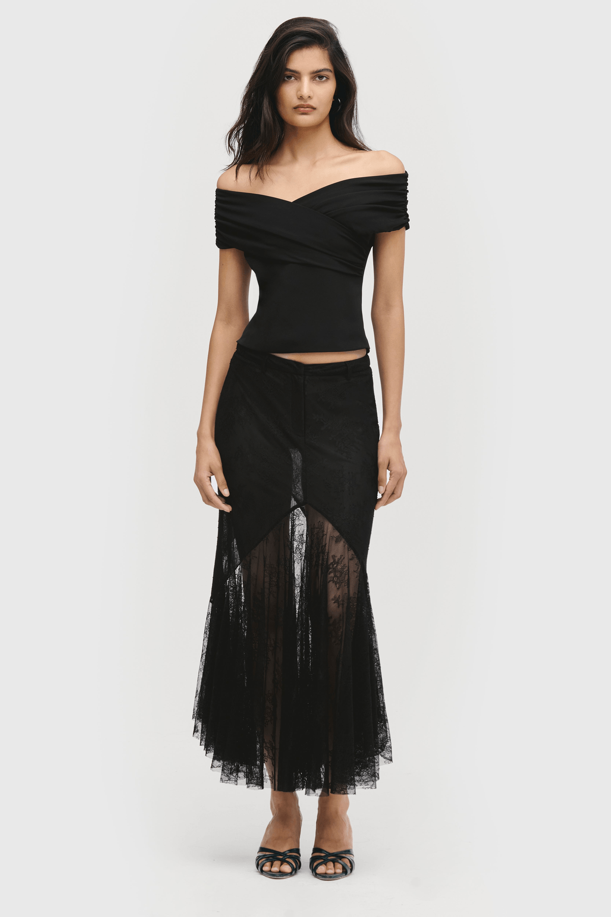 Wrapped Off-Shoulder Top - View 2 - Superr*
