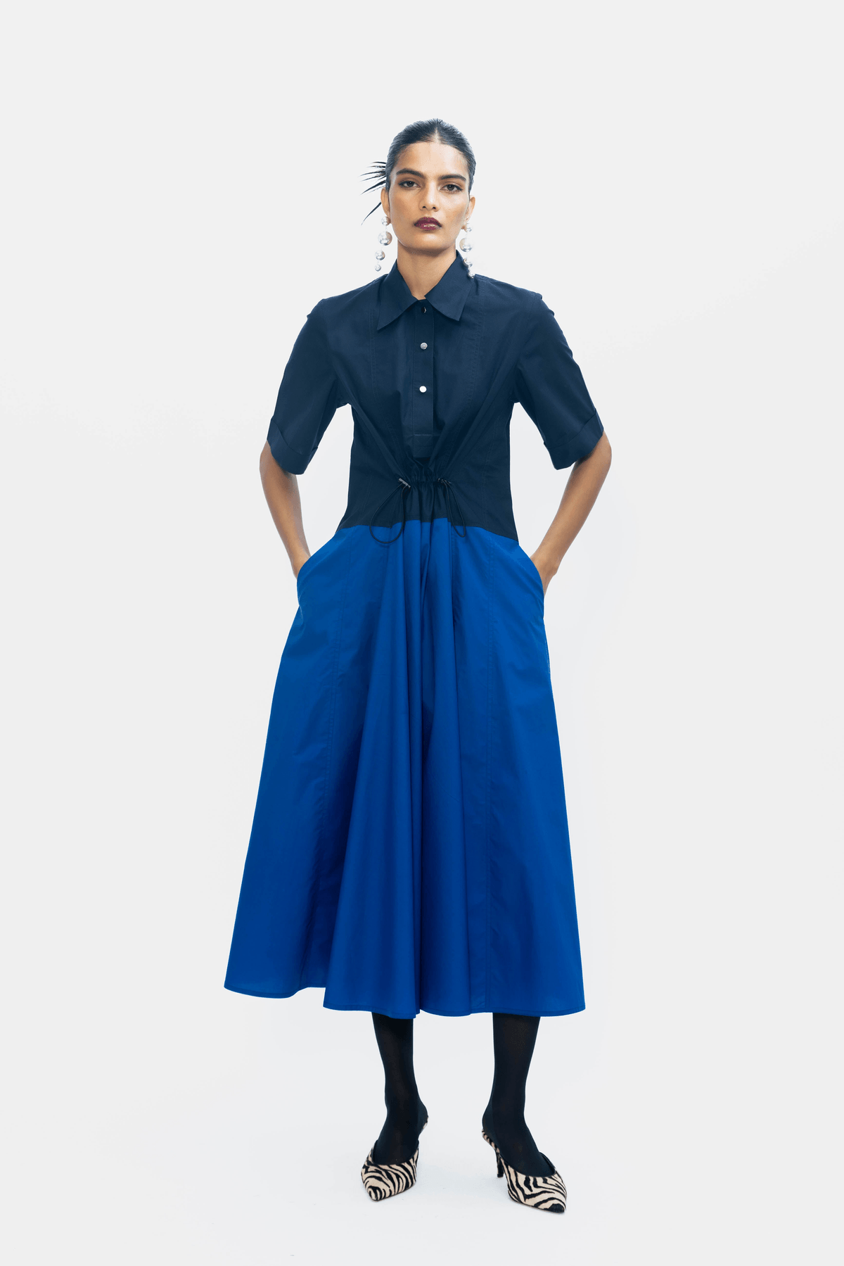 Cherie Dress - Blue - View 2 - Superr*