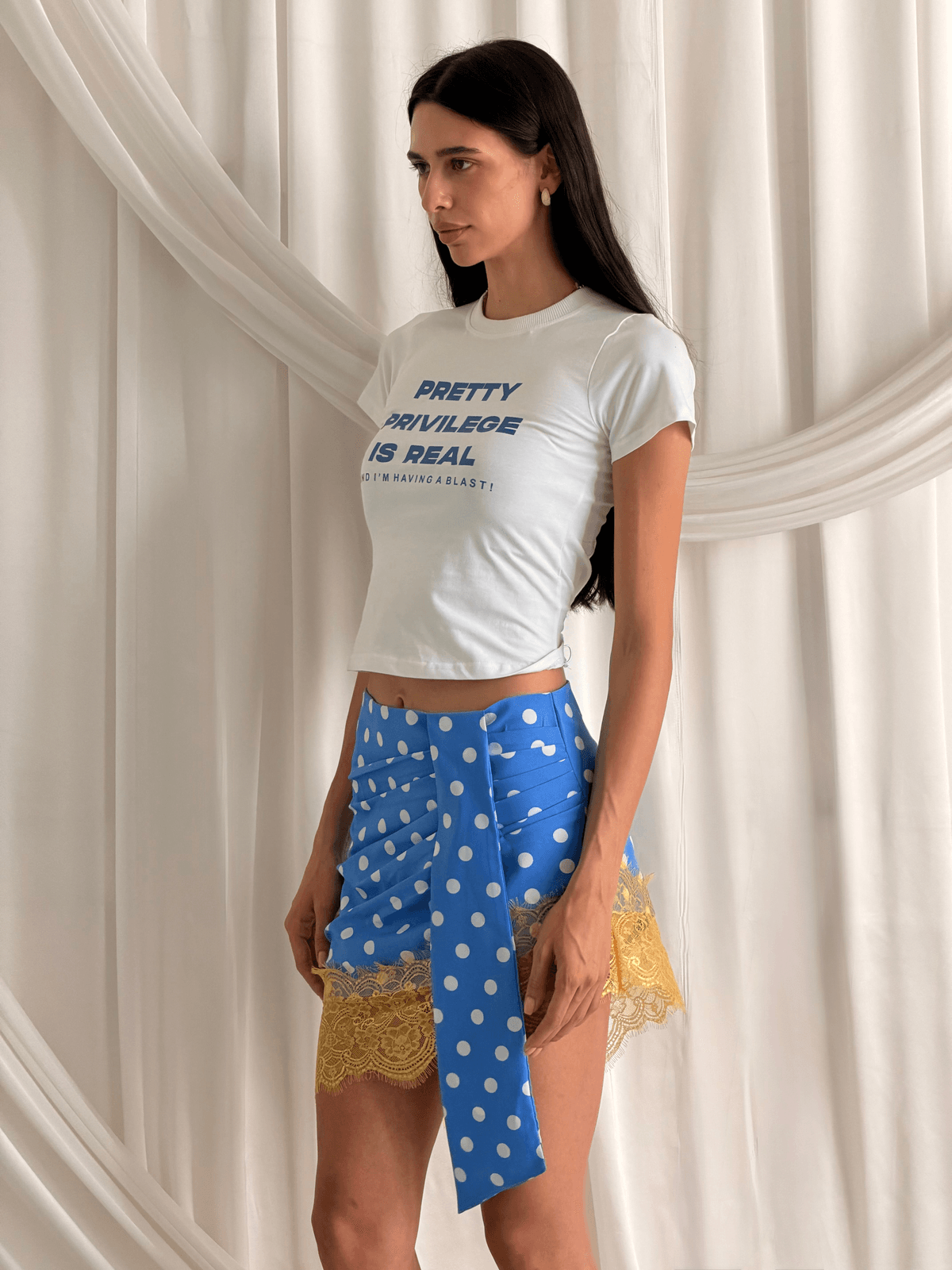 PRETTY PRIVILEGE BABY TEE - View 2 - Superr*
