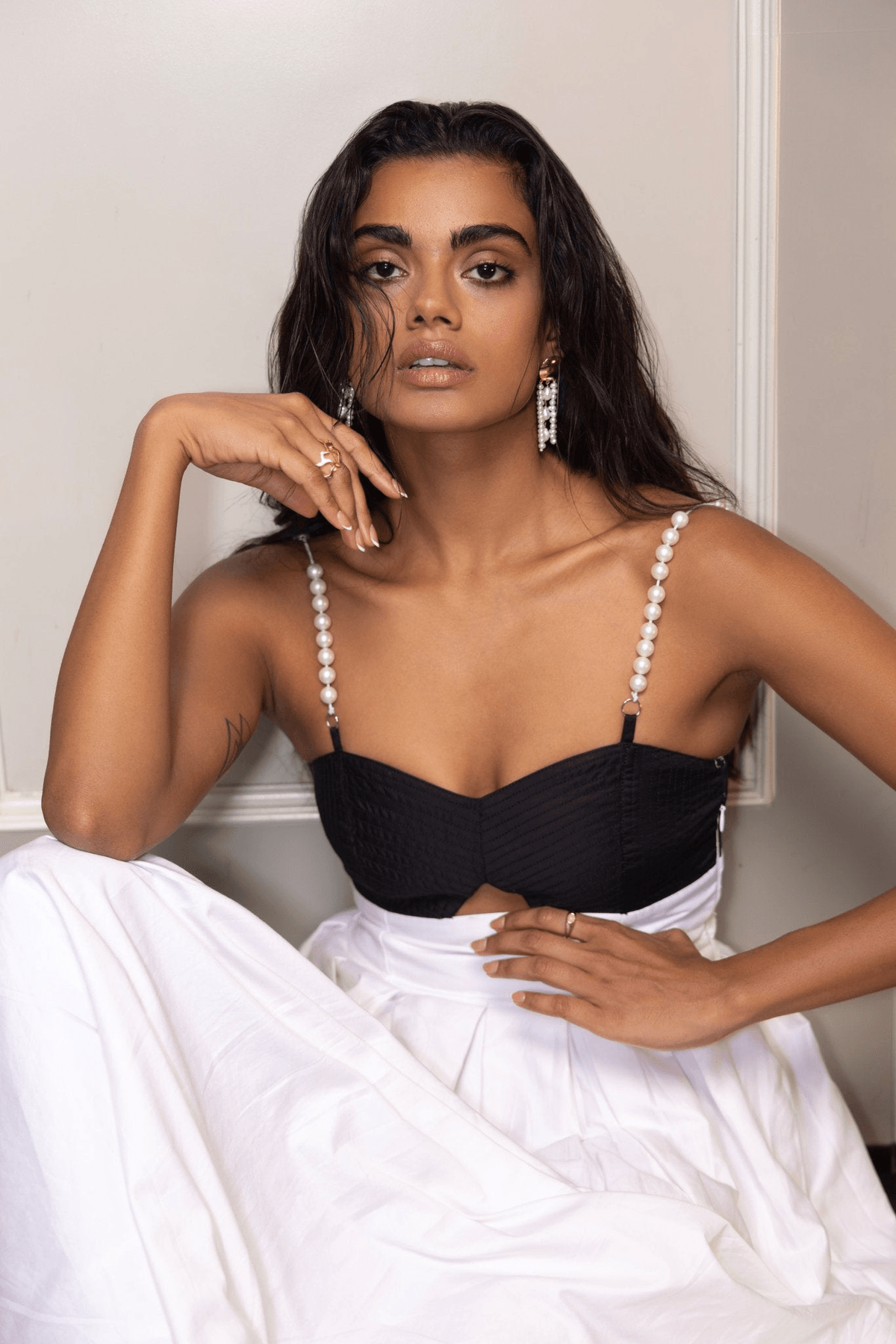 Pearl Noir Dress