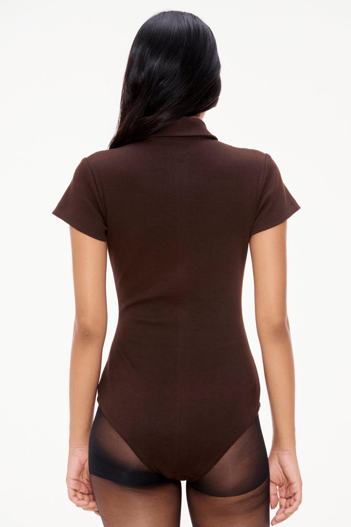 Rib-knit Polo - View 4 - Superr*