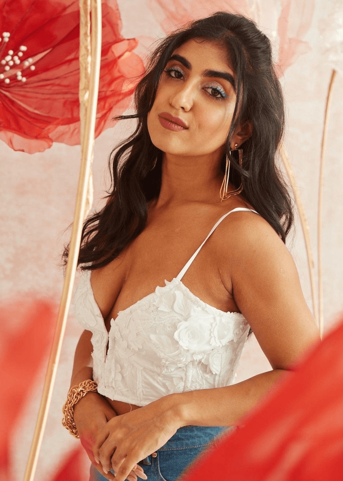Athena Embroidered Bustier Corset Top CL - View 2 - Superr*