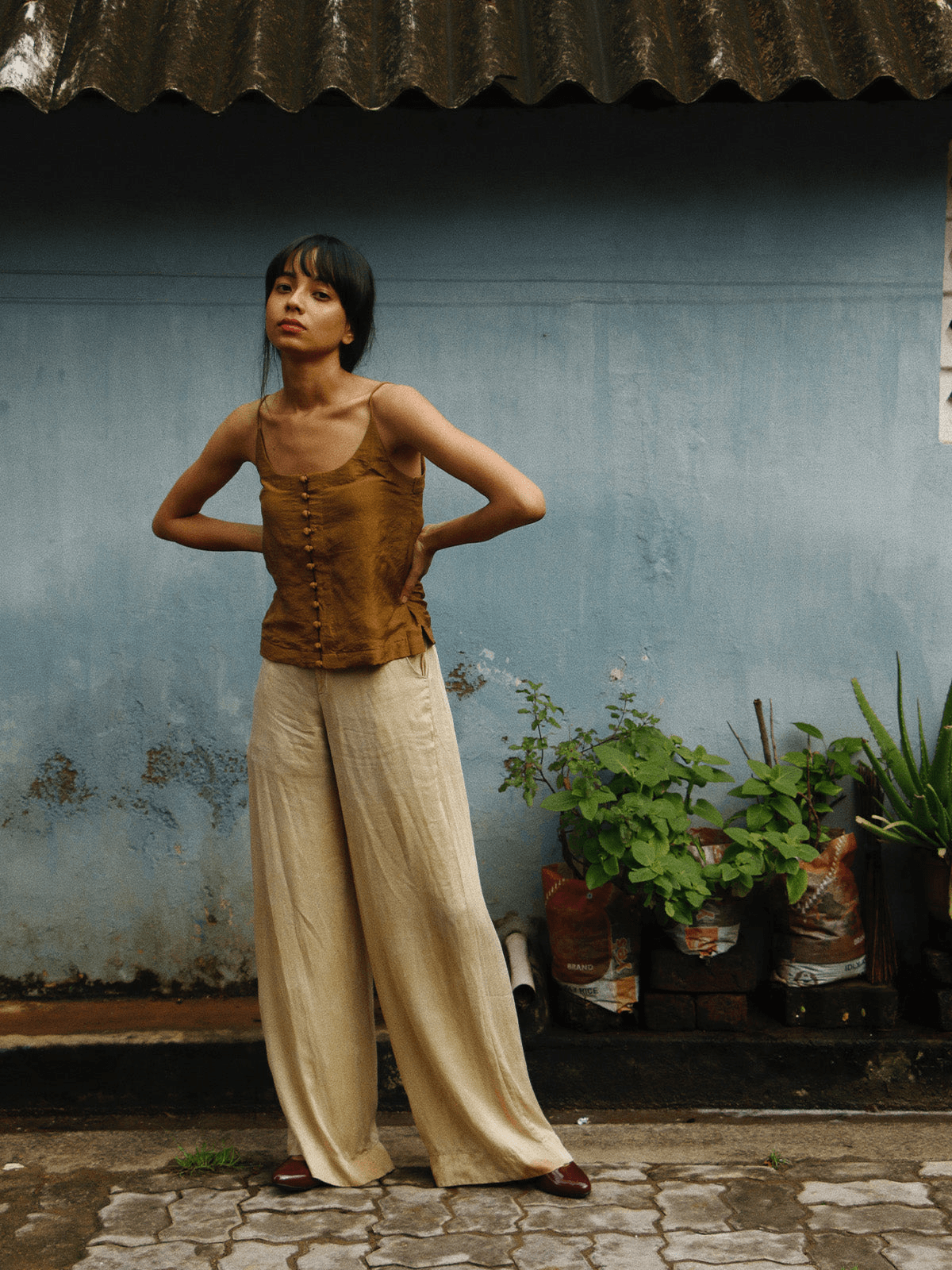 Silk Slip Top - View 2 - Superr*