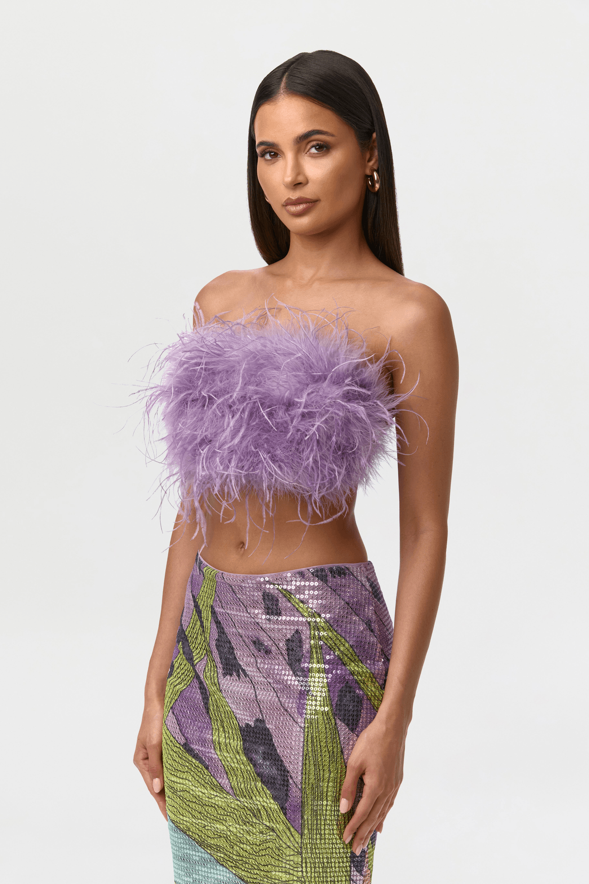Feather Tube Top - View 3 - Superr*