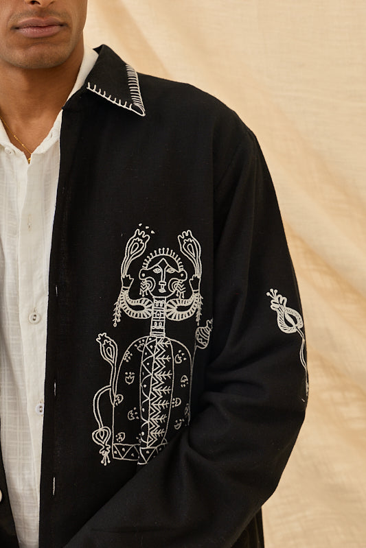 Jugnu Handloom Jacket - View 2 - Superr*