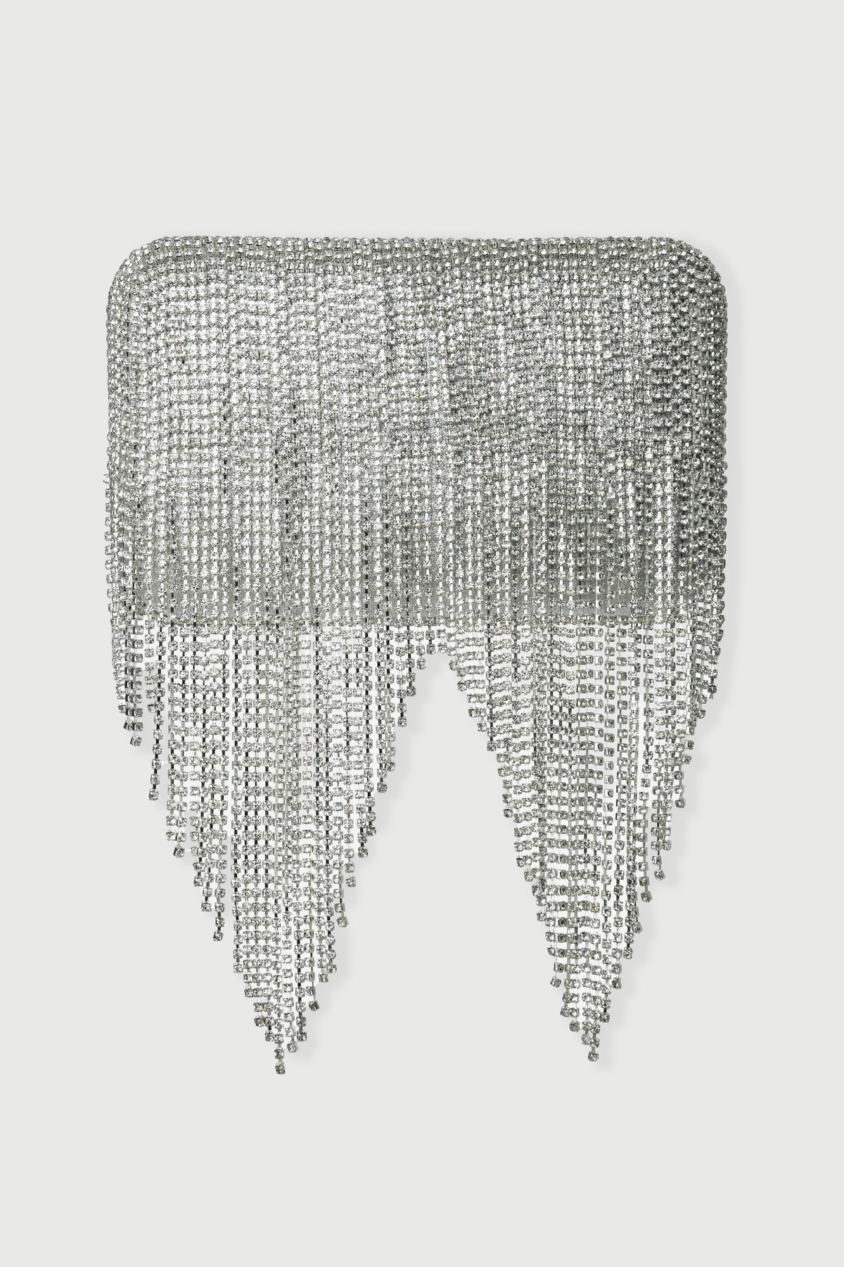 Crystal Fringe Clutch - View 3 - Superr*