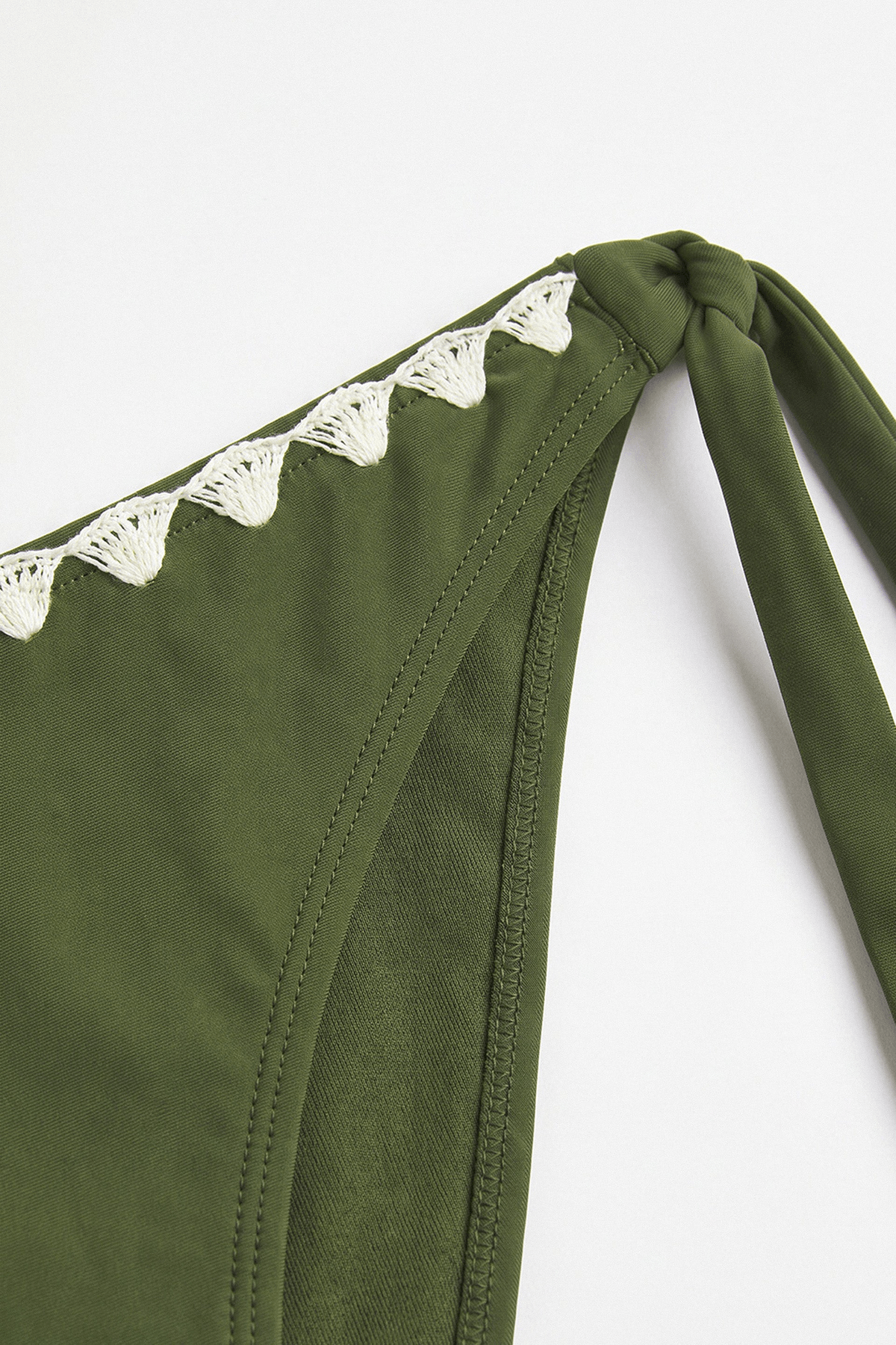 Olive Green Bikini Bottom - View 2 - Superr*