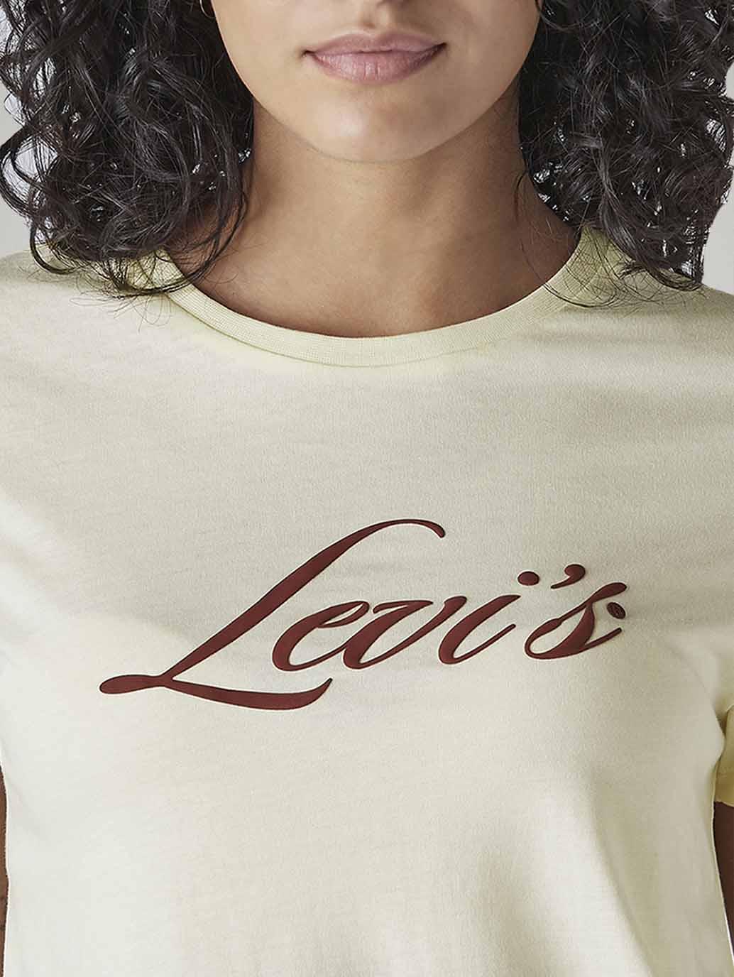 Women's Logo Printed Slim Fit T-Shirt - View 4 - Superr*