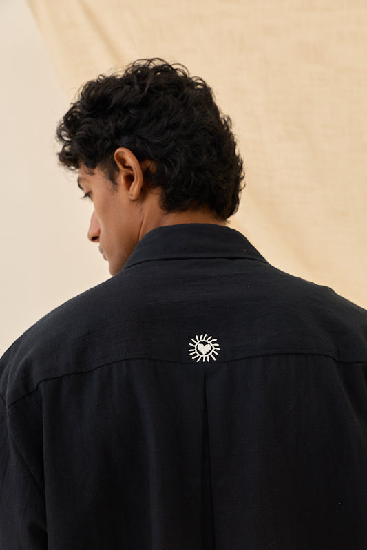 Jugnu Handloom Boxy Fit Shirt - View 3 - Superr*
