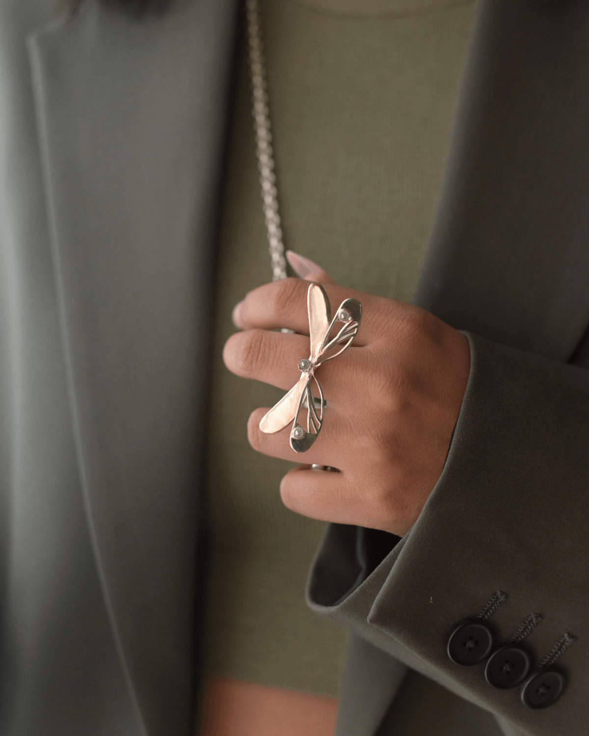 Dragonfly Ring - View 2 - Superr*