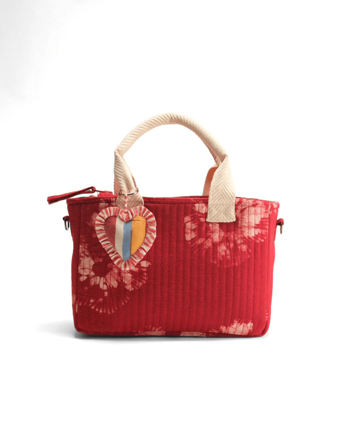 Crimson Flora Mini Tote - View 2 - Superr*