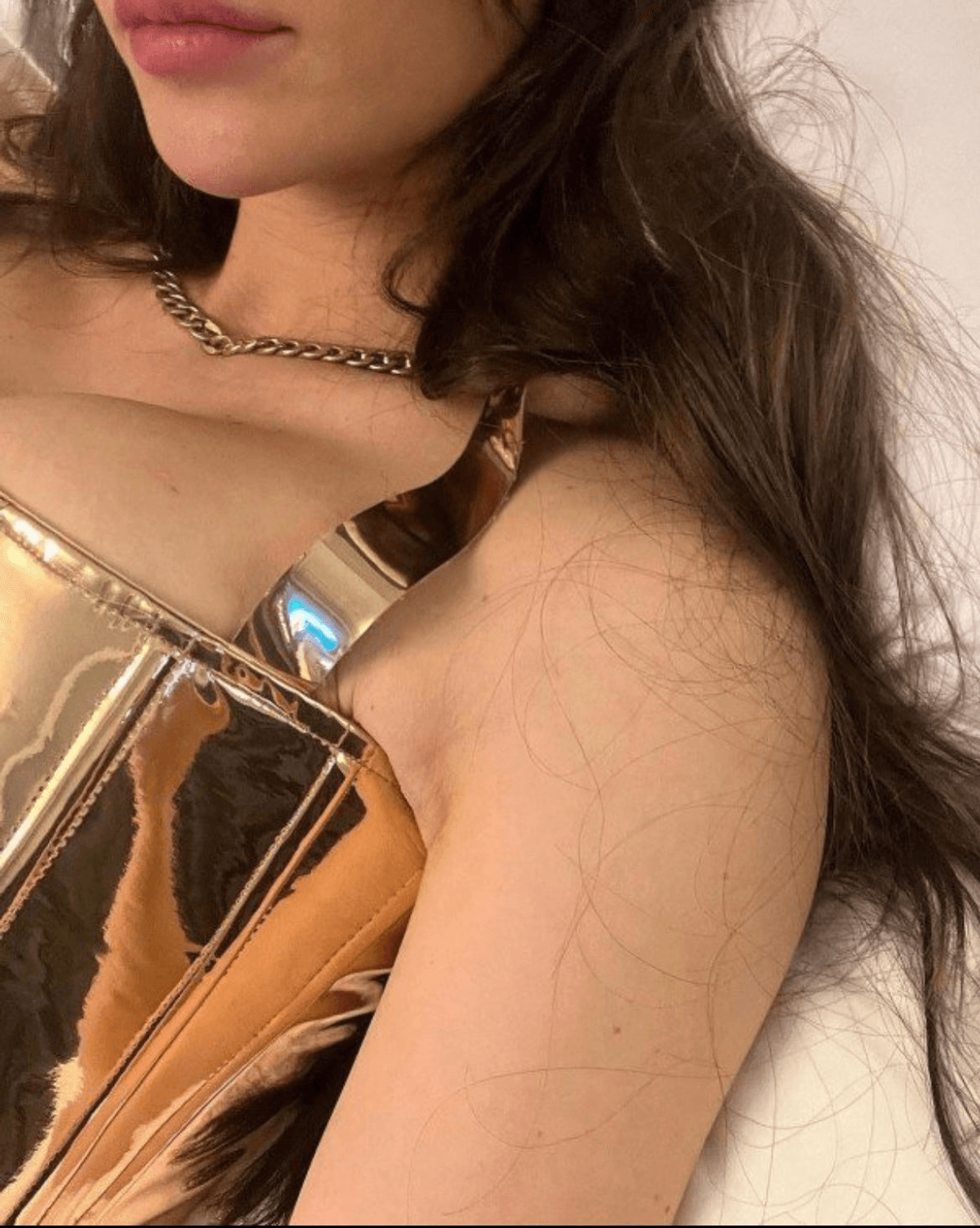 Marilyn Corset Top golden - View 3 - Superr*