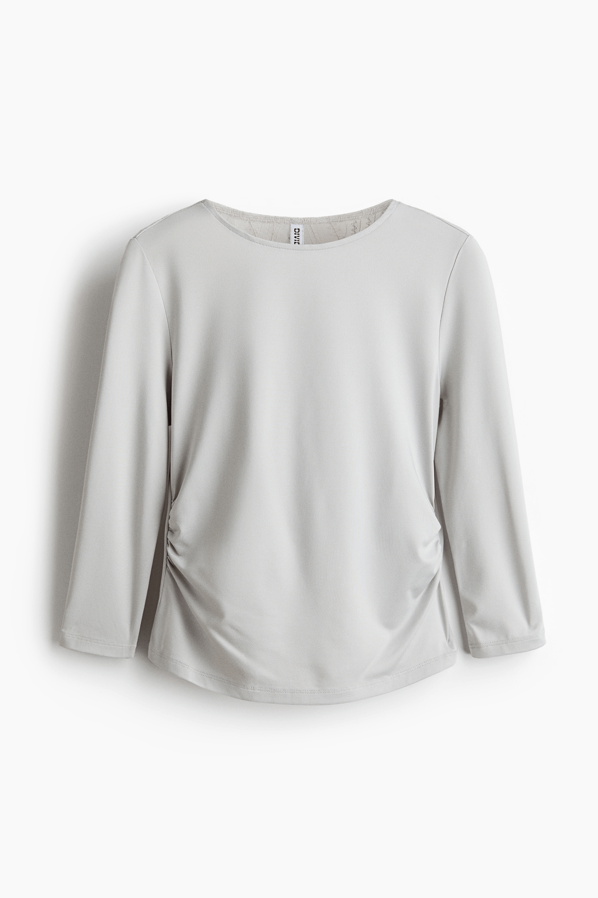 Women's Pale grey Layered lace-detail top - View 4 - Superr*