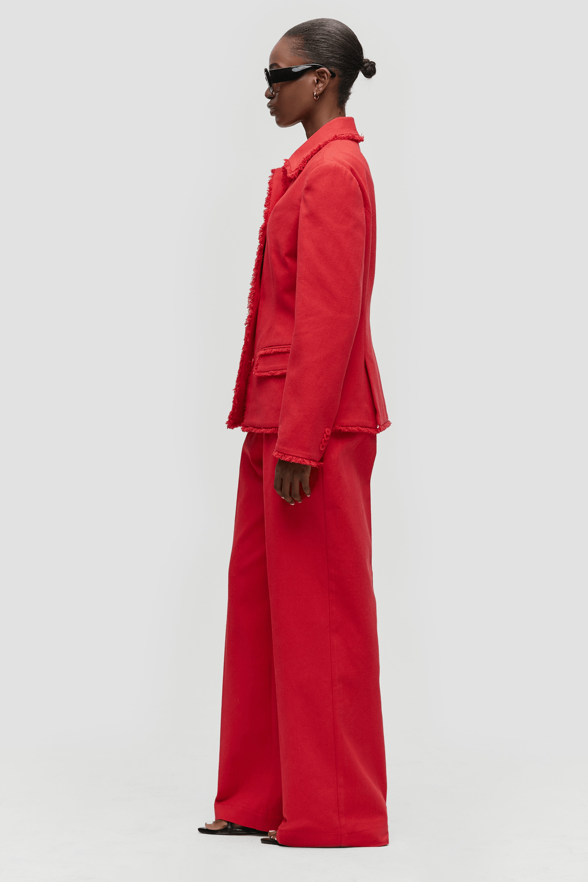 Frayed Point Collar Suit - View 2 - Superr*