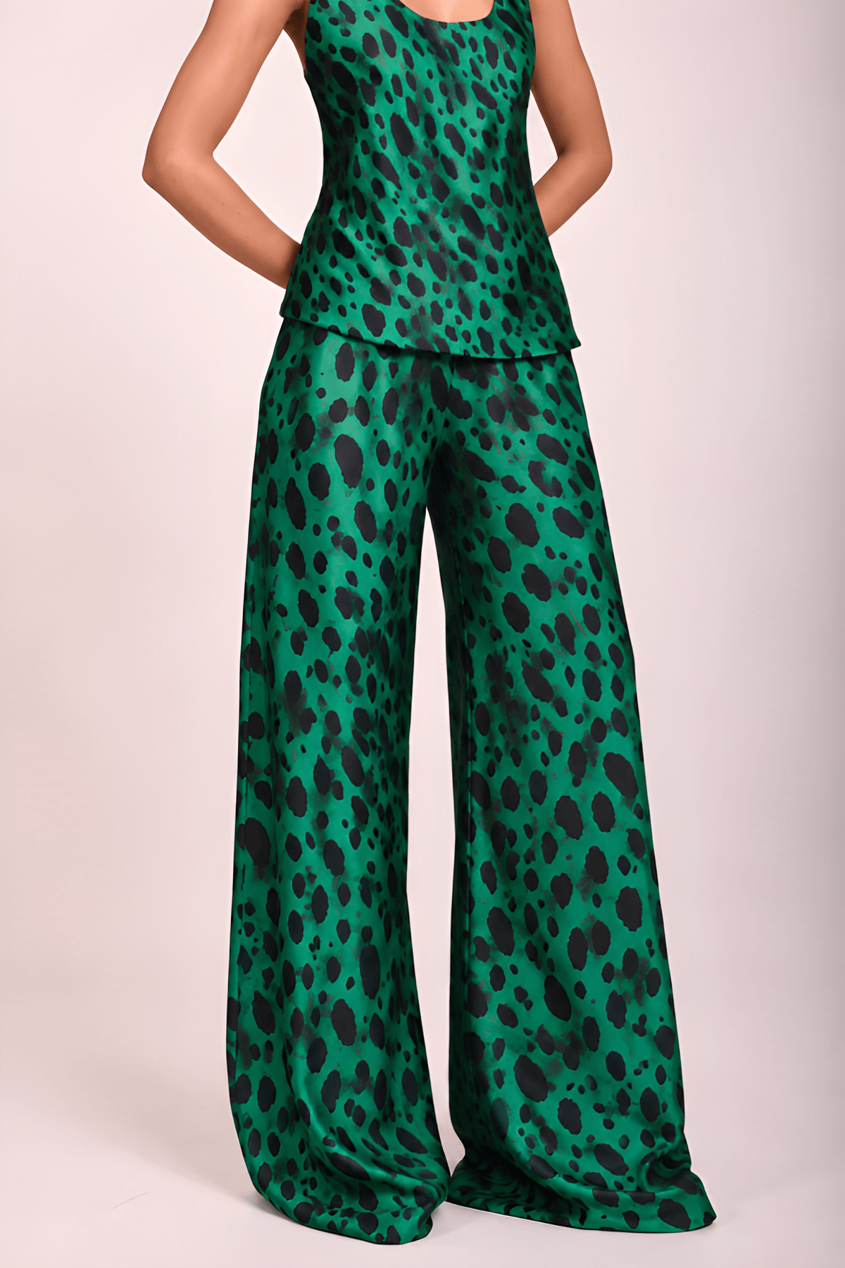 Dark Green Pants - View 3 - Superr*