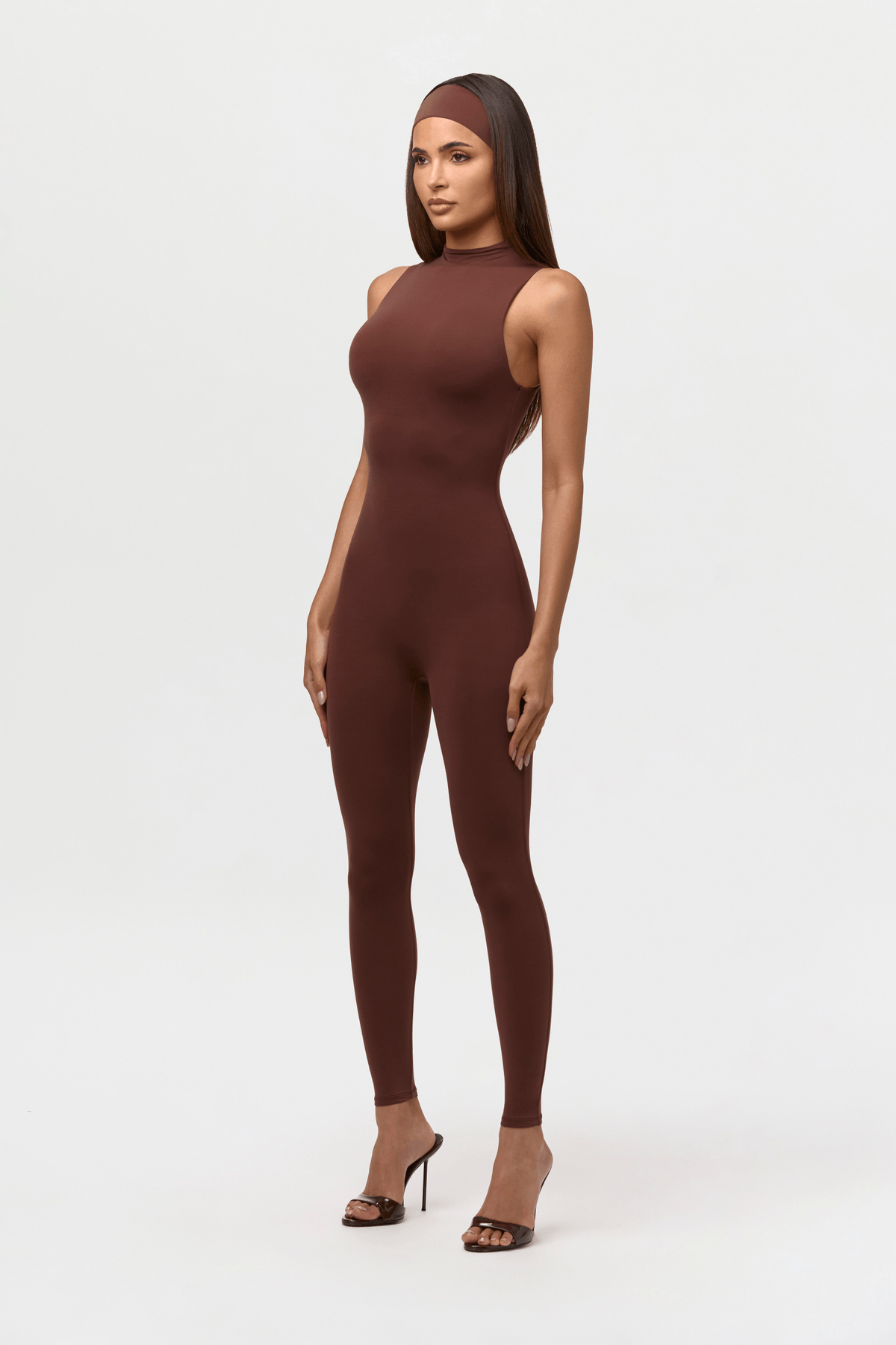 Naked Sleeveless Jumpsuit - View 3 - Superr*