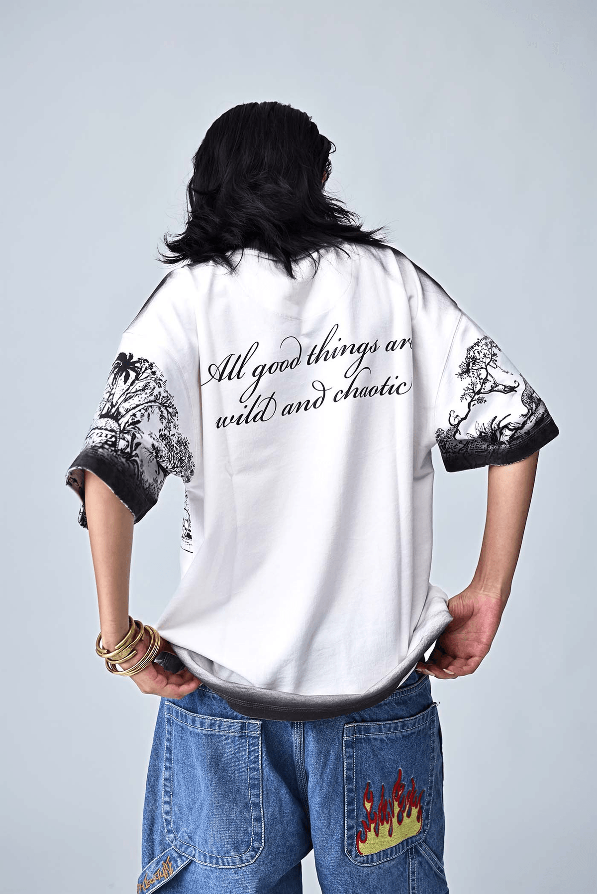 The lost paradise Tee (Women's) - View 3 - Superr*