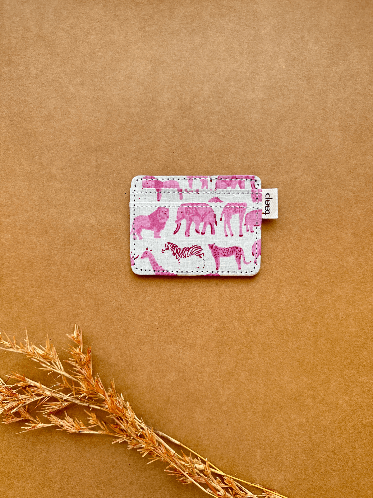 Blush Safari Card Holder – Slim, Stylish & Smartly Functional - View 2 - Superr*