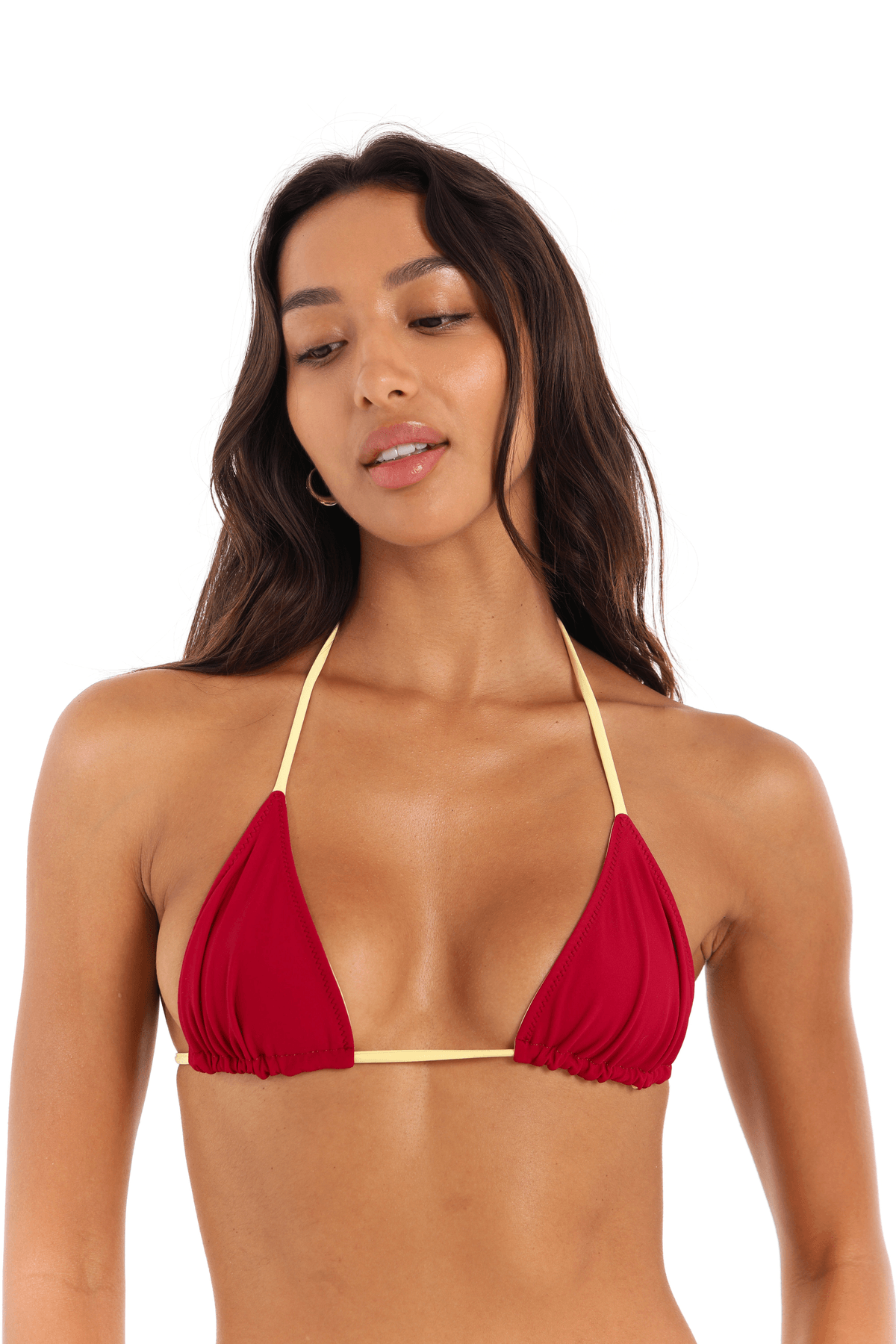 Triangle Bikini Top in Indra — Reversible - View 2 - Superr*