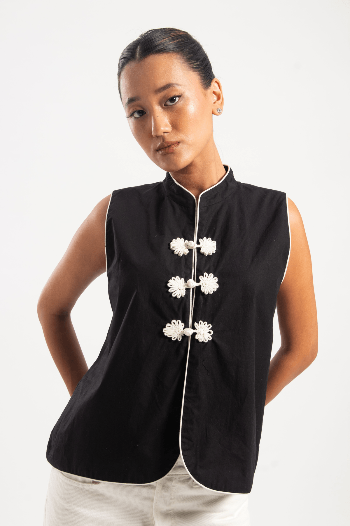 GULMOHAR BLACK TOP - View 4 - Superr*
