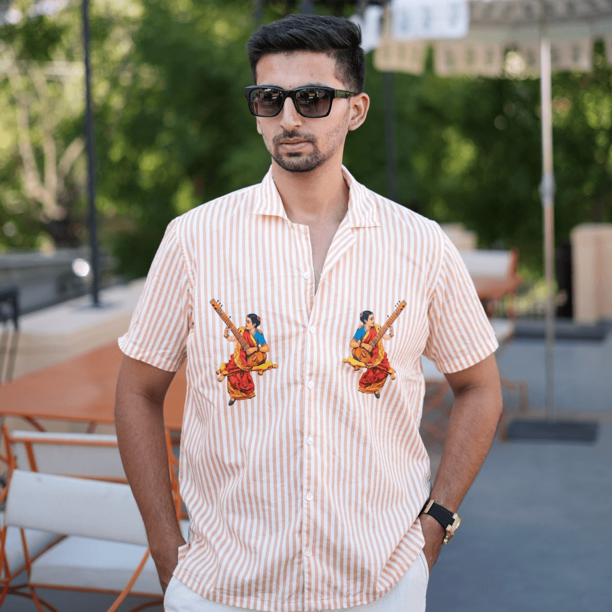 Kadambari Shirt Men - resort shirts men - View 2 - Superr*