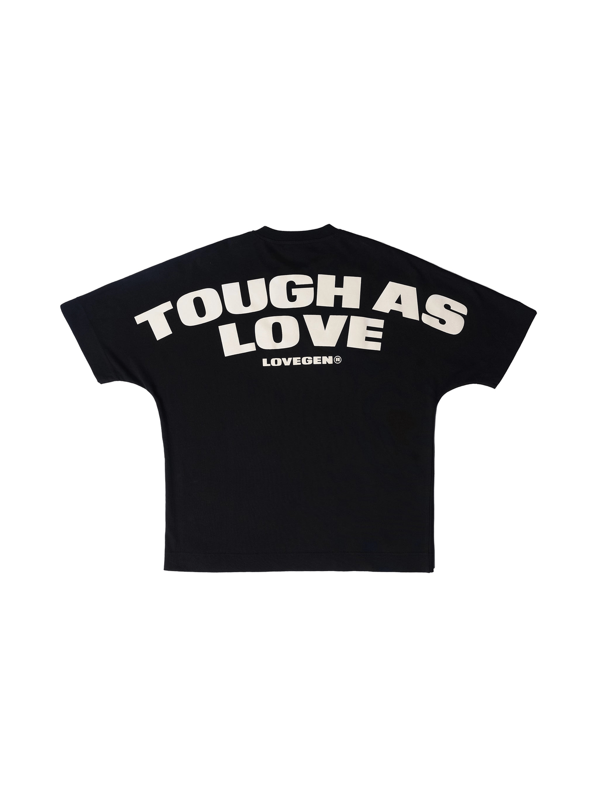 MEN'S THE TOUGH TEE BLACK - View 4 - Superr*