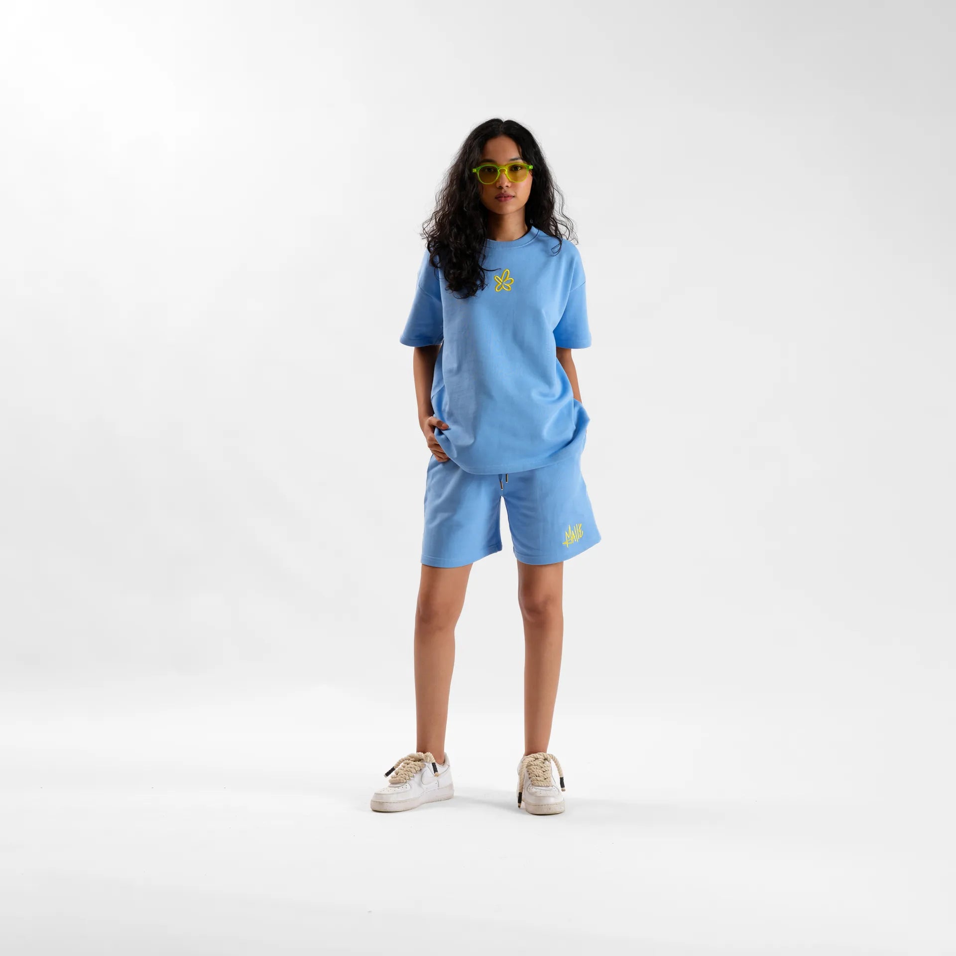 Malle Azure Oversized T-Shirt - View 3 - Superr*