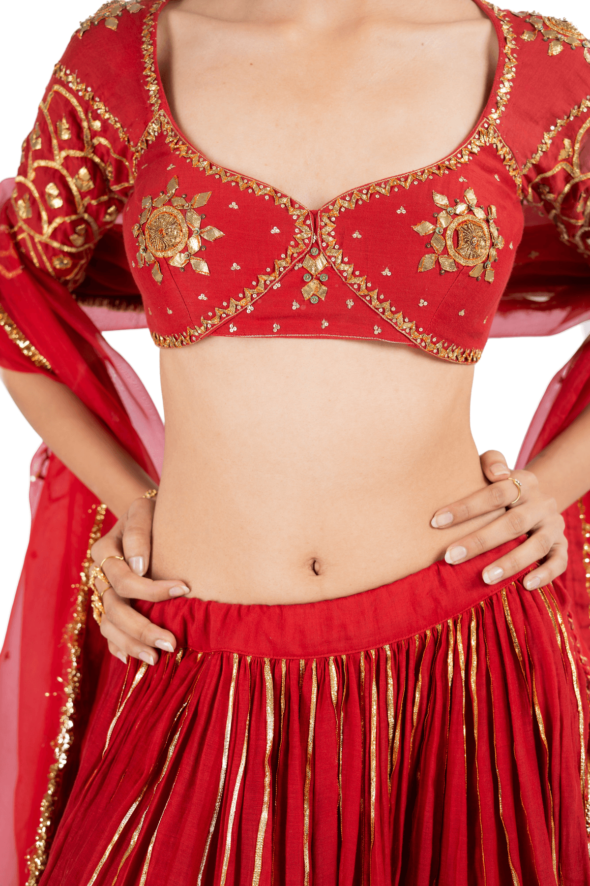 SITARA LEHENGA SET OF 3 - View 3 - Superr*