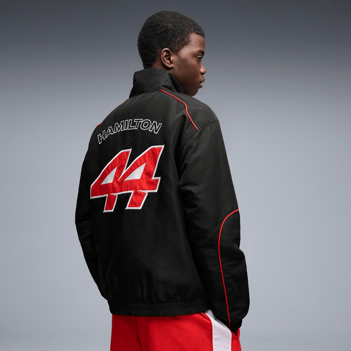 Scuderia Ferrari Lewis Hamilton Racing Jacket - View 3 - Superr*