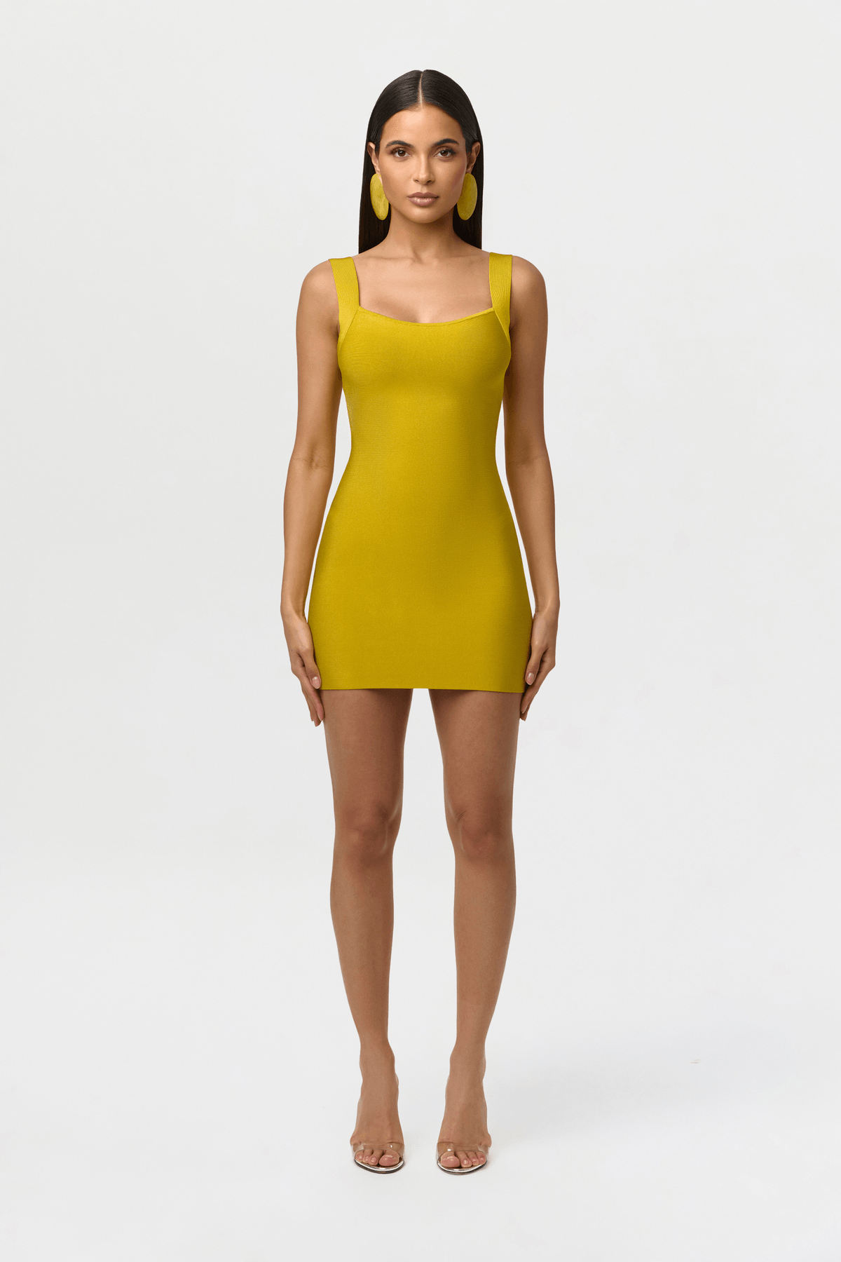 Knit Bandage Sculpt Mini Dress - View 3 - Superr*
