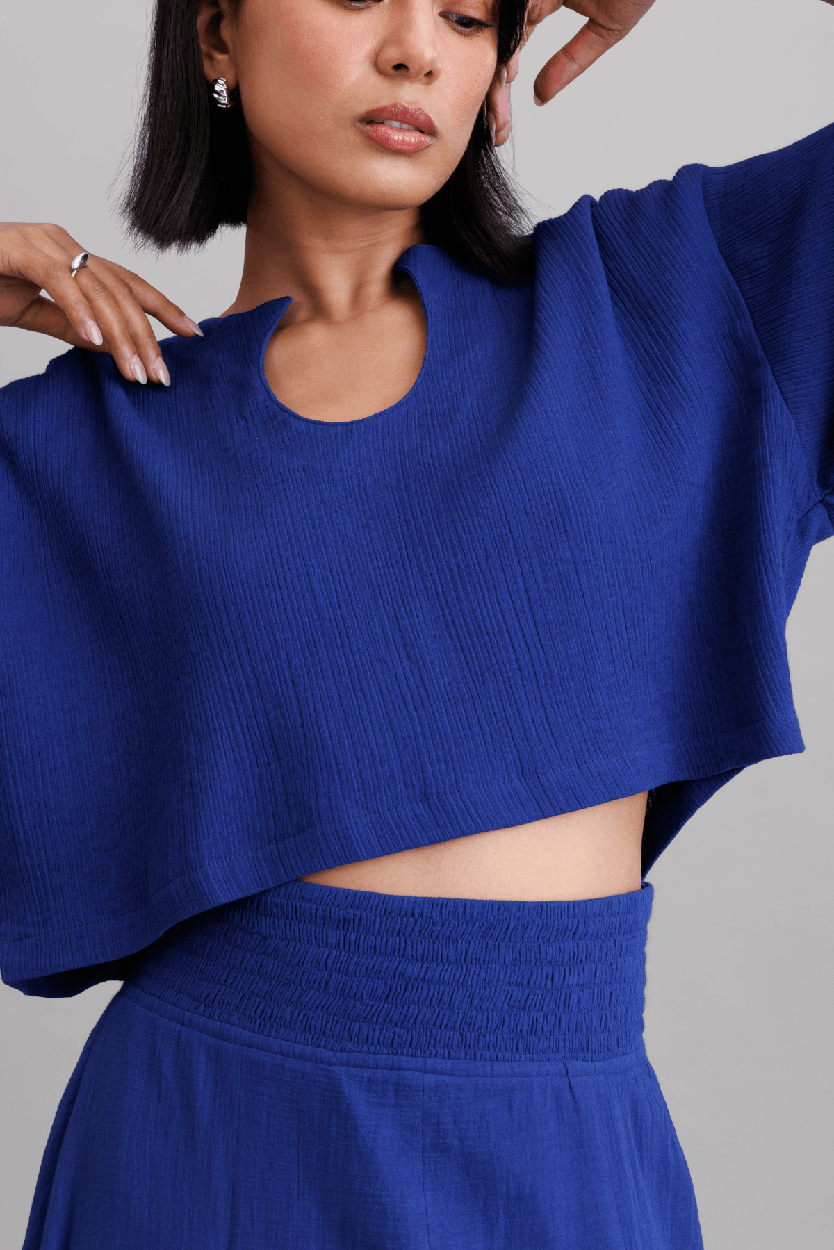 Victoria Wrinkled Top - Skirt - View 3 - Superr*