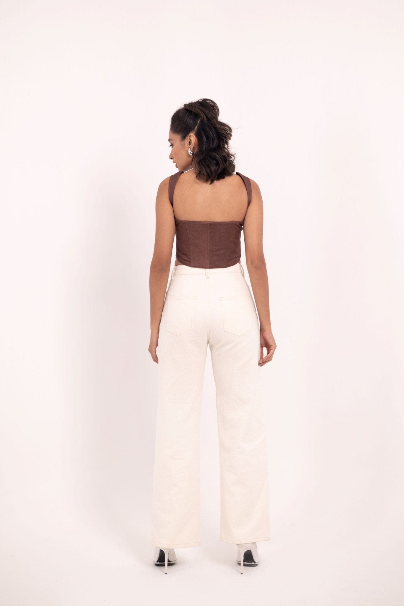 Ivory buckle pants - View 2 - Superr*