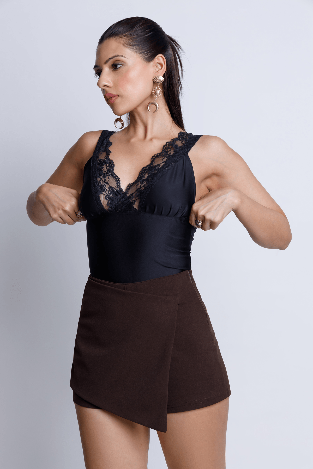 Lace Trim Top - View 3 - Superr*
