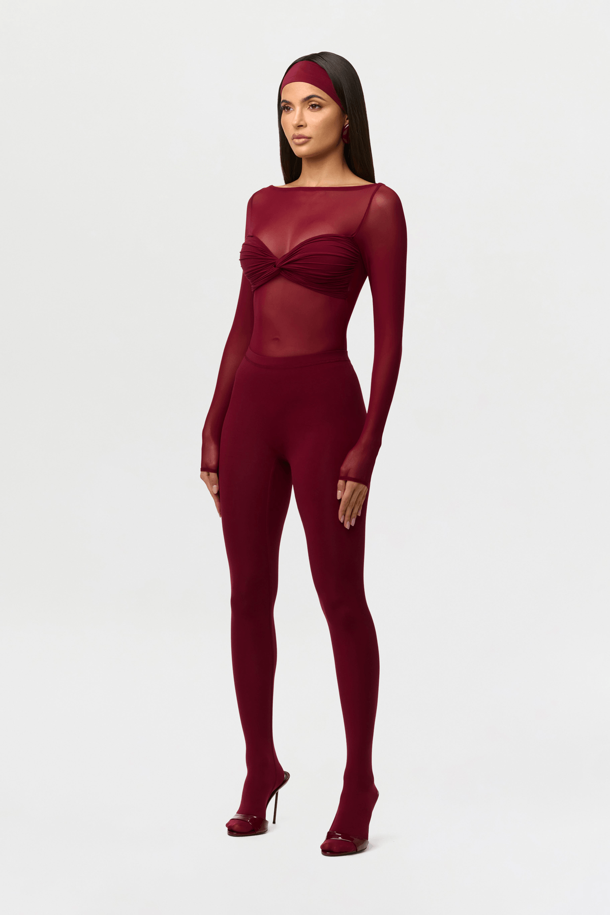 Naked Closed Toe Legging - View 2 - Superr*