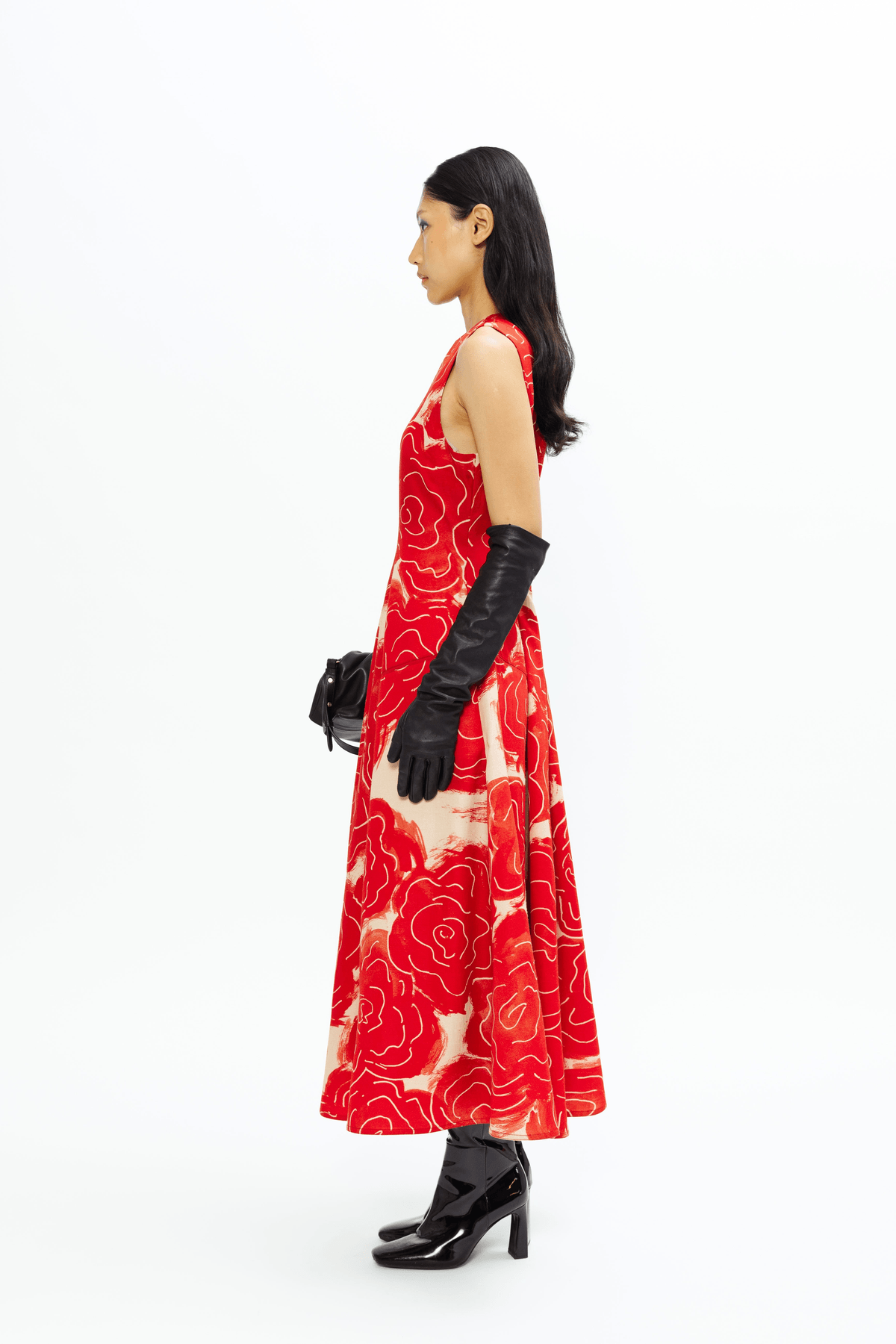 Bennet Dress - Red - View 4 - Superr*