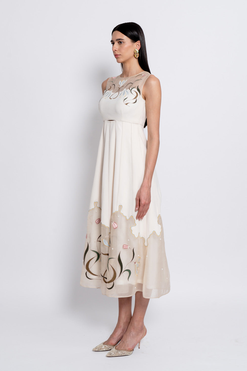 Tara - ivory dress - View 3 - Superr*