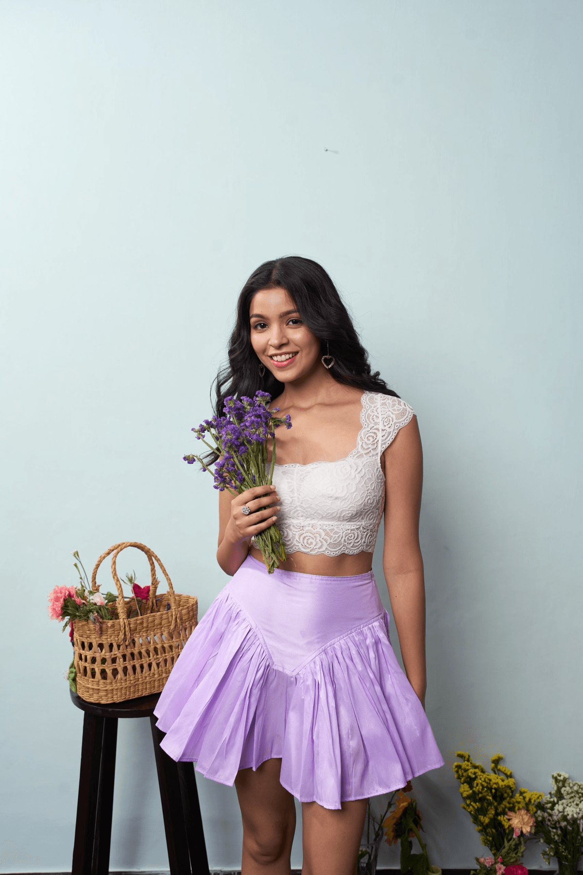 Lavender Cloud Skirt - View 4 - Superr*