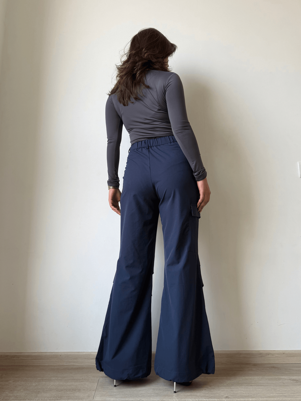 Rare Flare Parachute Pants - View 4 - Superr*