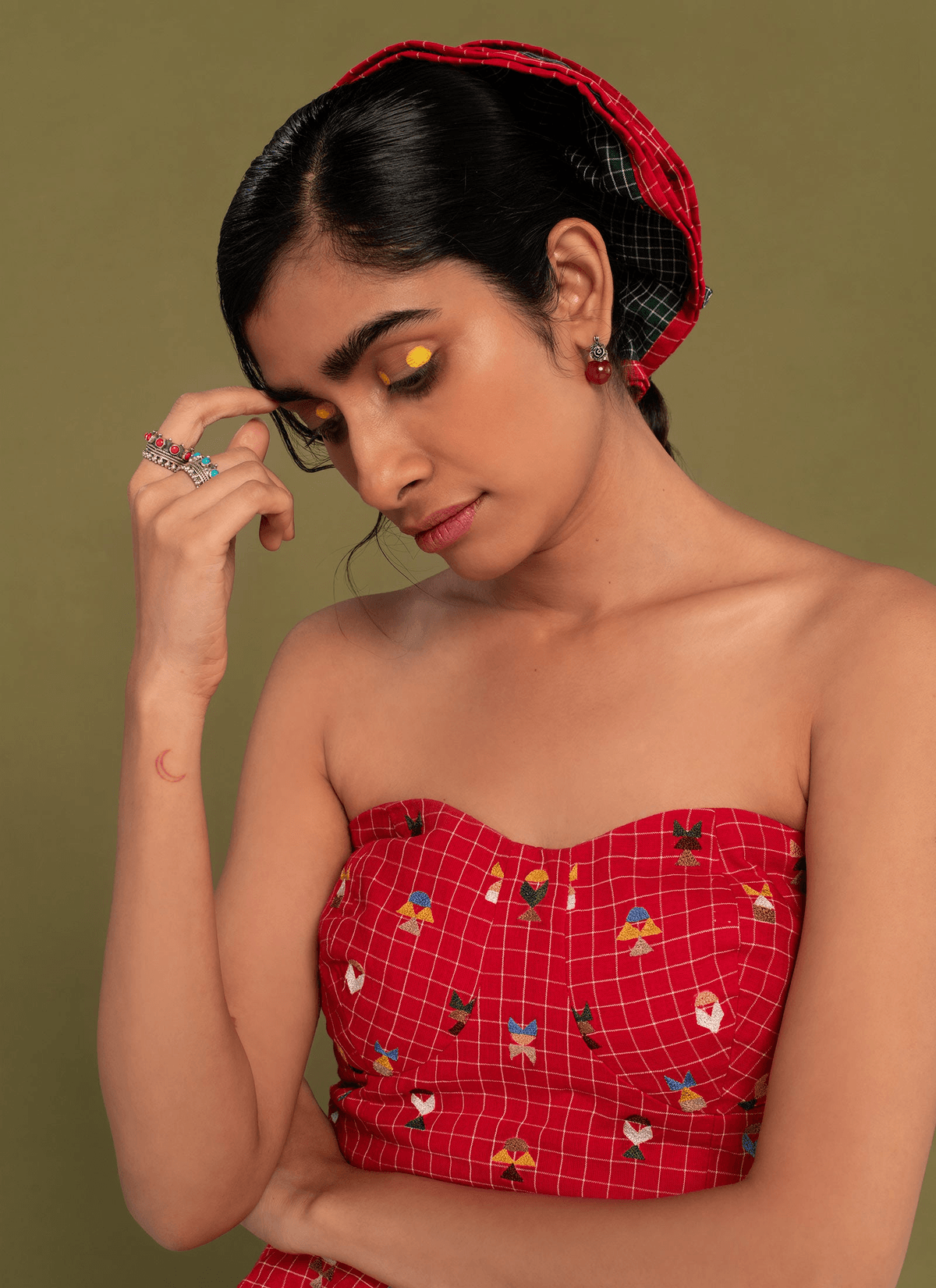 Aarya Corset set - View 3 - Superr*