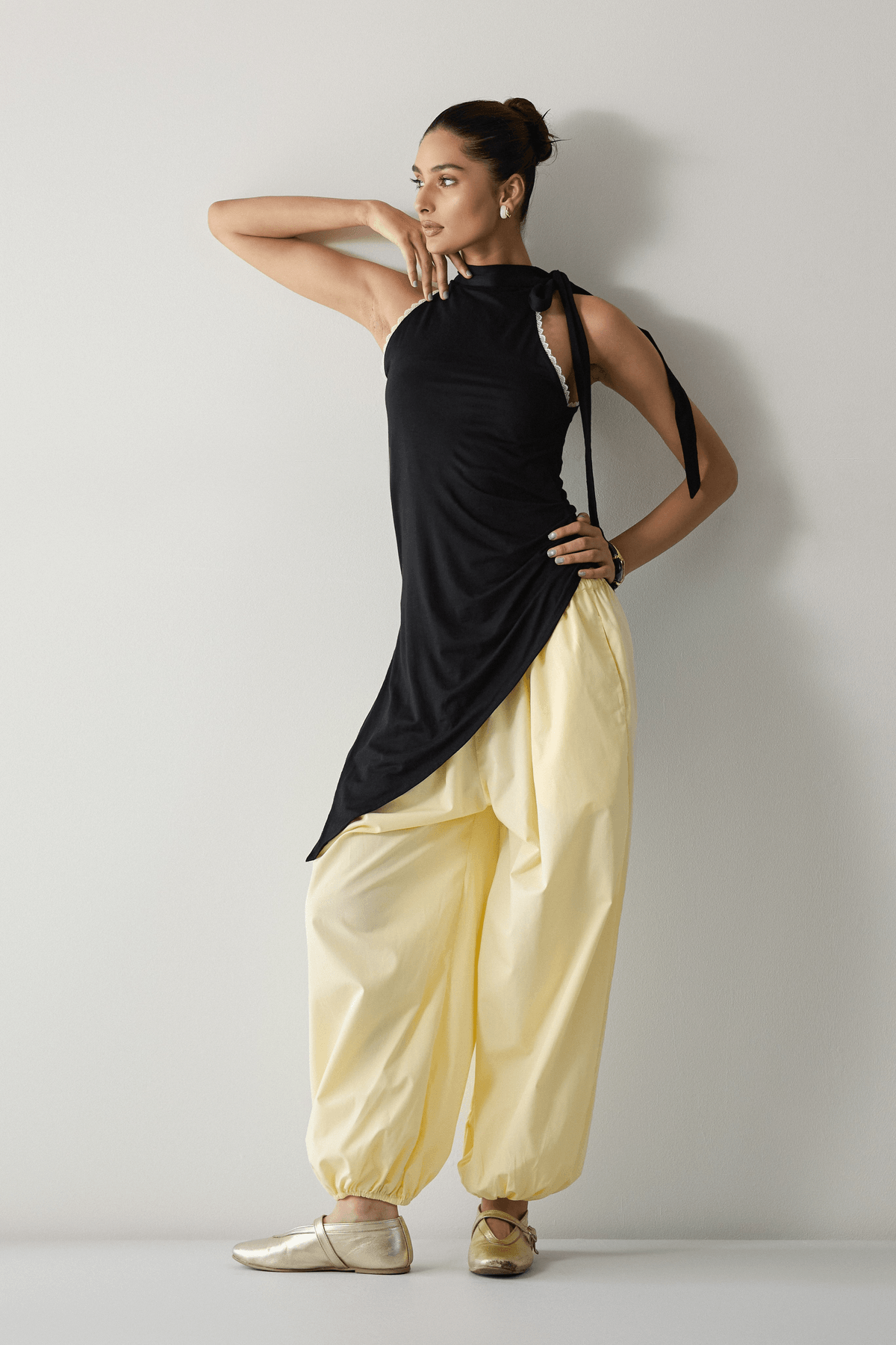 Rogue asymmetric top- Black - View 4 - Superr*