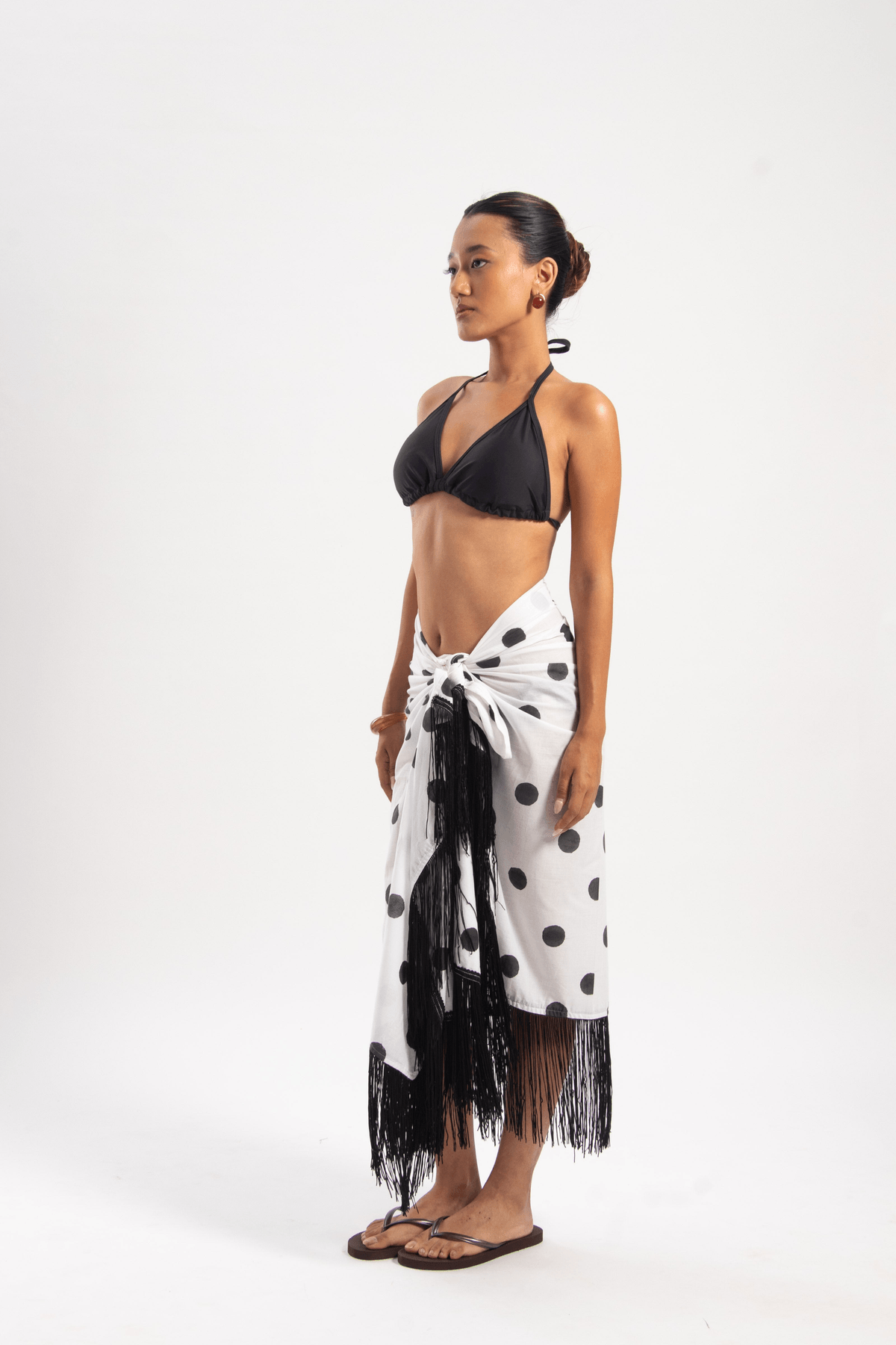 ABEGAIL FRINGED SARONG - View 2 - Superr*