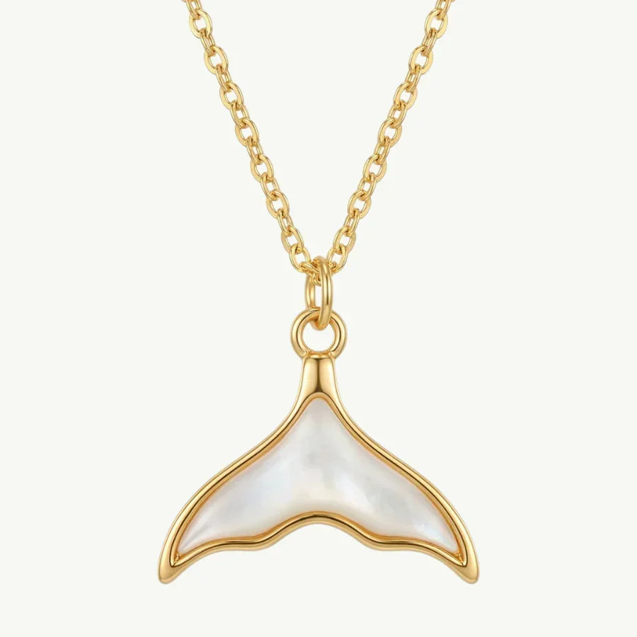 Ocean Tail Resin Necklace - View 2 - Superr*