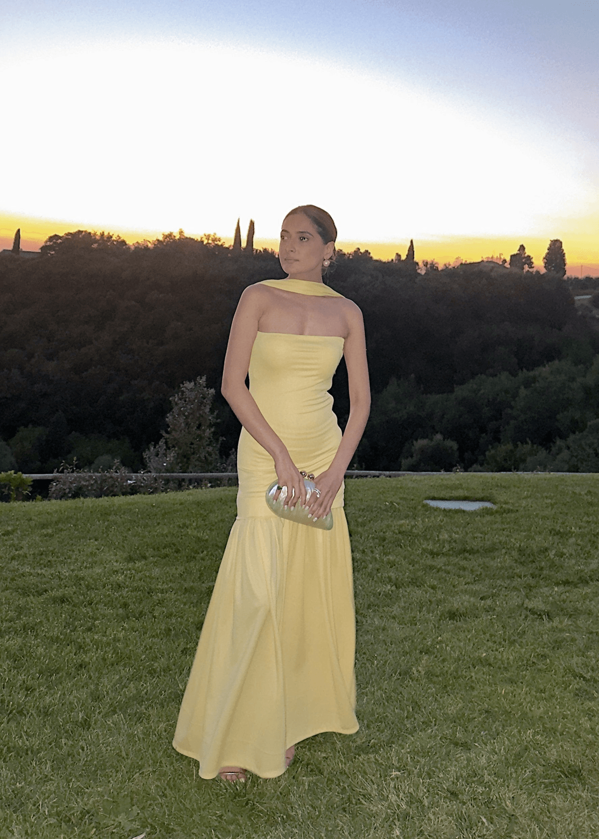 Itika Arora in The Tuscan sun dress (maxi length) - View 2 - Superr*